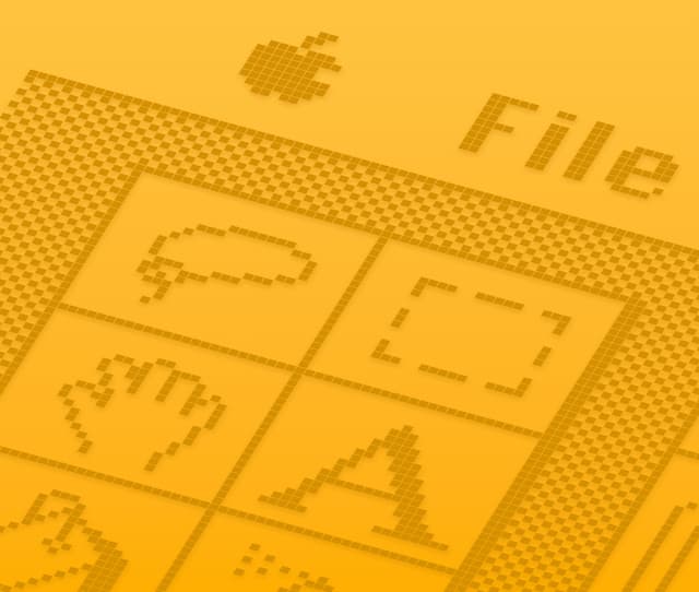 Yellow Pixels - Front design